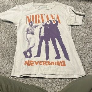 Extra small nirvana nevermind shirt